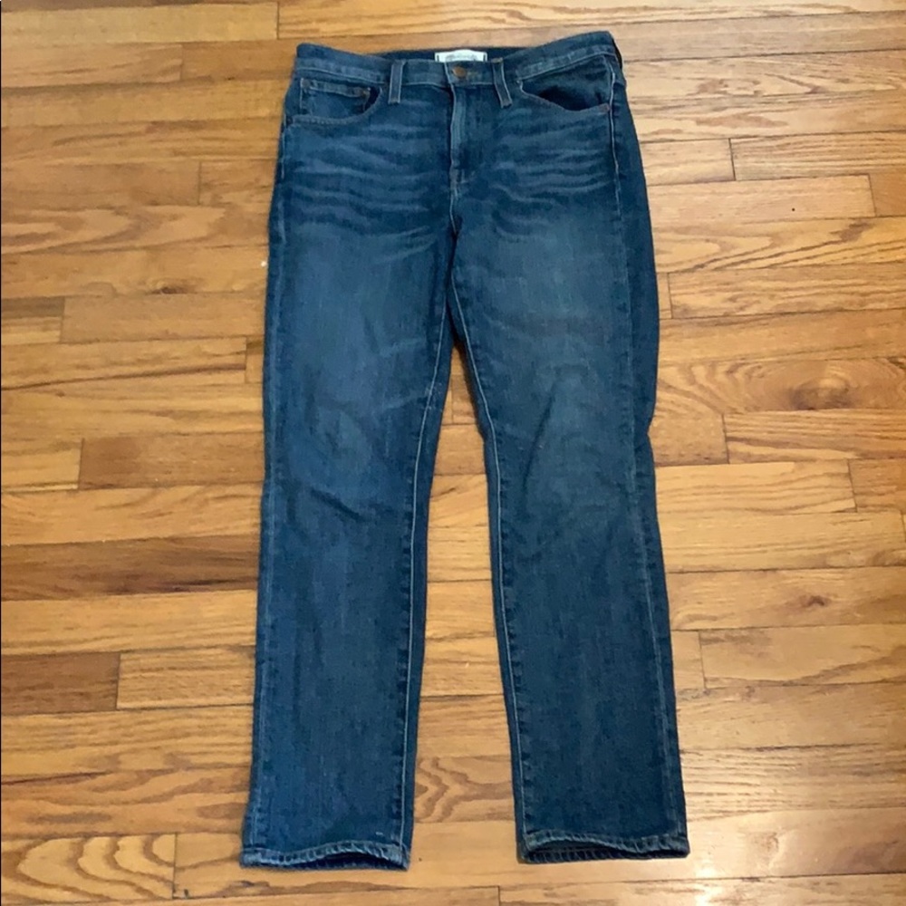 Madewell Jeans, Slim High Rise Boyjean, 26 petite